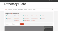 Desktop Screenshot of directoryglobe.net